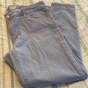 Skinny ankle baby blue Jean